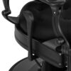 Scaun frizerie Gabbiano Niccolo cu bază neagră, negru, negru, imaginea 8 Scaun frizerie Gabbiano Niccolo cu bază neagră, negru, negru, imaginea 8