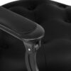 Scaun frizerie Gabbiano Niccolo cu bază neagră, negru, negru, imaginea 9 Scaun frizerie Gabbiano Niccolo cu bază neagră, negru, negru, imaginea 9