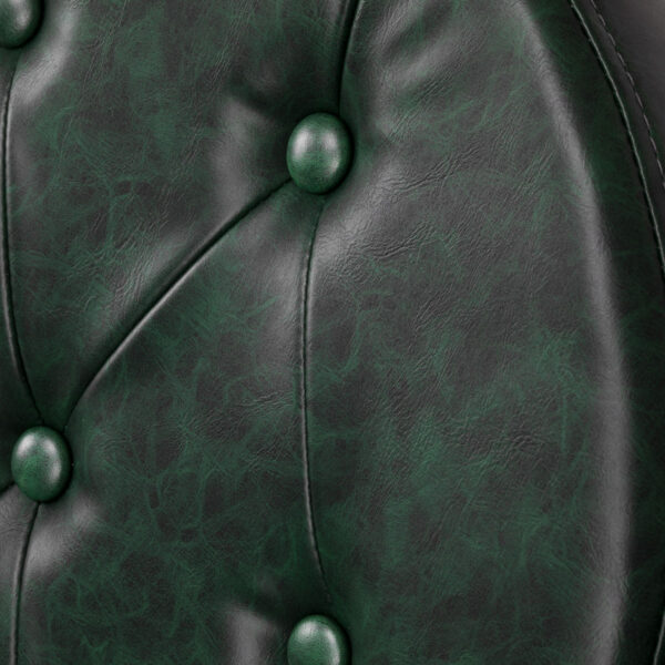 Scaun frizerie Gabbiano President Chrom, verde, verde, imaginea 8 Scaun frizerie Gabbiano President Chrom, verde, verde, imaginea 8