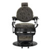 Scaun frizerie Gabbiano President Old Leather, verde, verde, imaginea 4
