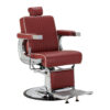 Scaun frizerie Gabbiano Visionerio hidraulic, roșu, cadru cromat, roșu, imaginea 1 Scaun frizerie Gabbiano Visionerio hidraulic, roșu, cadru cromat, roșu, imaginea 1