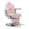 Scaun frizerie Gabbiano Visionerio hidraulic, roz, cadru cromat, roz, imaginea 1 Scaun frizerie Gabbiano Visionerio hidraulic, roz, cadru cromat, roz, imaginea 1