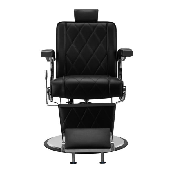 Scaun frizerie Hair System BM88066 hidraulic cu tetieră extensibilă, negru, imaginea 3