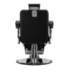 Scaun frizerie Hair System BM88066 hidraulic cu tetieră extensibilă, negru, imaginea 4