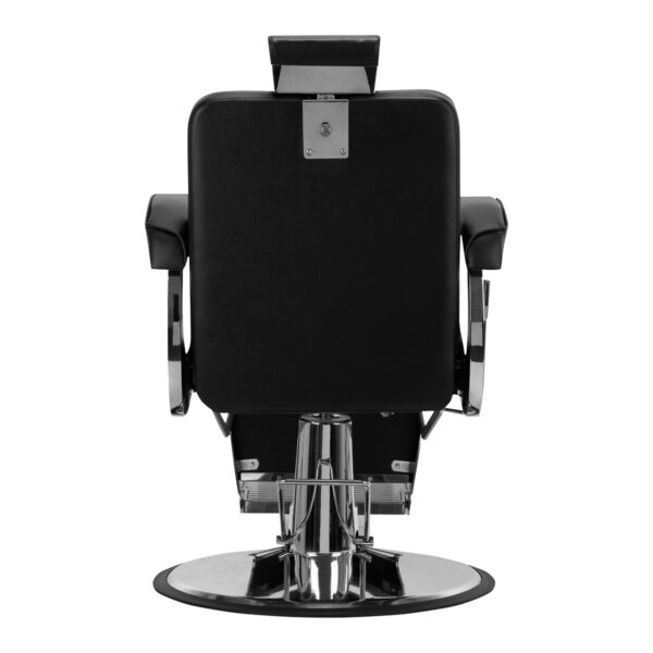 Scaun frizerie Hair System BM88066 hidraulic cu tetieră extensibilă, negru, imaginea 4