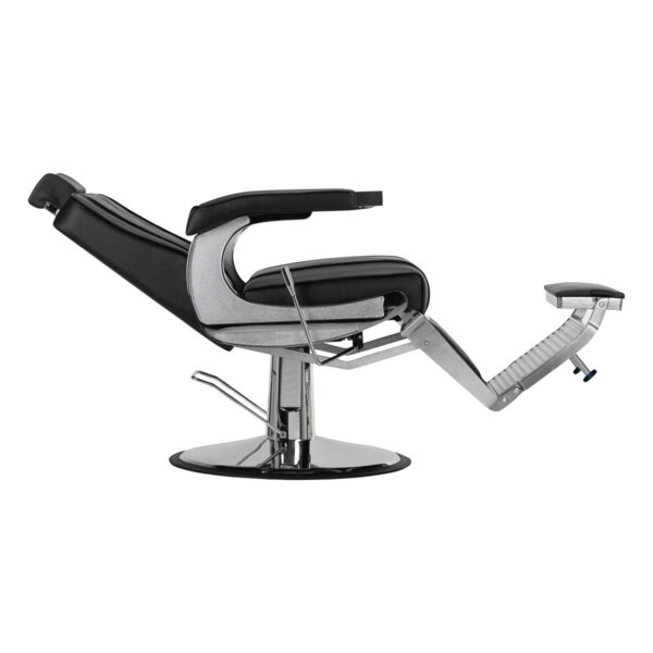 Scaun frizerie Hair System BM88066 hidraulic cu tetieră extensibilă, negru, imaginea 5
