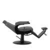 Scaun frizerie Hair System BM88066B cu spătar rabatabil și tetieră, gri, imaginea 5 Scaun frizerie Hair System BM88066B cu spătar rabatabil și tetieră, gri, imaginea 5