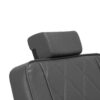 Scaun frizerie Hair System BM88066B cu spătar rabatabil și tetieră, gri, imaginea 8 Scaun frizerie Hair System BM88066B cu spătar rabatabil și tetieră, gri, imaginea 8