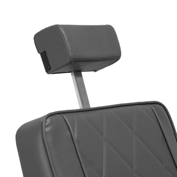 Scaun frizerie Hair System BM88066B cu spătar rabatabil și tetieră, gri, imaginea 9 Scaun frizerie Hair System BM88066B cu spătar rabatabil și tetieră, gri, imaginea 9