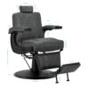 Scaun frizerie Hair System BM88066B cu spătar rabatabil și tetieră, gri, imaginea 10 Scaun frizerie Hair System BM88066B cu spătar rabatabil și tetieră, gri, imaginea 10