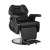 Scaun frizerie Hair System New York hidraulic, negru cu bază cromată, negru, imaginea 1 Scaun frizerie Hair System New York hidraulic, negru cu bază cromată, negru, imaginea 1