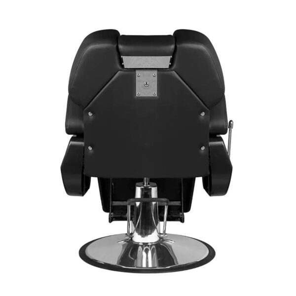 Scaun frizerie Hair System New York hidraulic, negru cu bază cromată, negru, imaginea 5 Scaun frizerie Hair System New York hidraulic, negru cu bază cromată, negru, imaginea 5