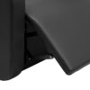 Scaun spălător coafor Gabbiano Sylvia cu suport picioare electric, negru, imaginea 9