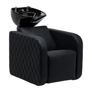 Spălător coafor electric Gabbiano Sylvia Plus cu masaj și cuvă neagră, negru Spălător coafor electric Gabbiano Sylvia Plus cu masaj și cuvă neagră, negru