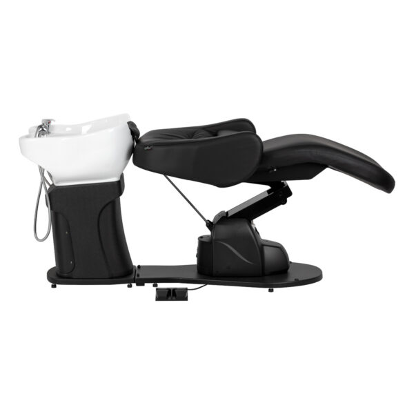 Spălător coafor electric Gabbiano Trycho 2 cu pedală, negru, negru, imaginea 5