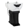 Spălător coafor electric Gabbiano Trycho 2 cu pedală, negru, negru, imaginea 9