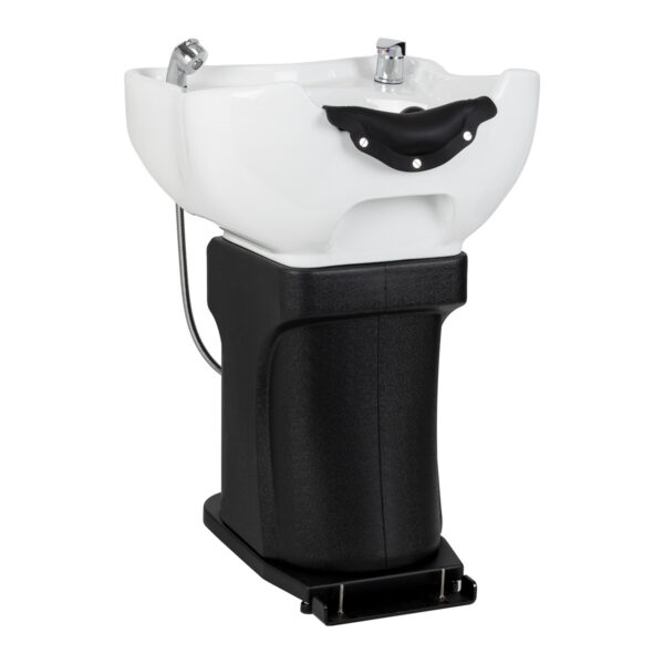 Spălător coafor electric Gabbiano Trycho 2 cu pedală, negru, negru, imaginea 9