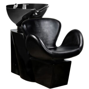 Spălător coafor Gabbiano Amsterdam cu cuvă reglabilă, negru, negru, imaginea 1 Spălător coafor Gabbiano Amsterdam cu cuvă reglabilă, negru, negru, imaginea 1