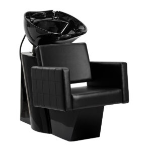 Spălător coafor Gabbiano Ankara negru cu cuvă neagră, negru, imaginea 1 Spălător coafor Gabbiano Ankara negru cu cuvă neagră, negru, imaginea 1