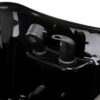 Spălător coafor Gabbiano Elda cu cuvă fixă din ceramică neagră, negru, imaginea 6 Spălător coafor Gabbiano Elda cu cuvă fixă din ceramică neagră, negru, imaginea 6