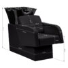 Spălător coafor Gabbiano Elda cu cuvă fixă din ceramică neagră, negru, imaginea 8 Spălător coafor Gabbiano Elda cu cuvă fixă din ceramică neagră, negru, imaginea 8