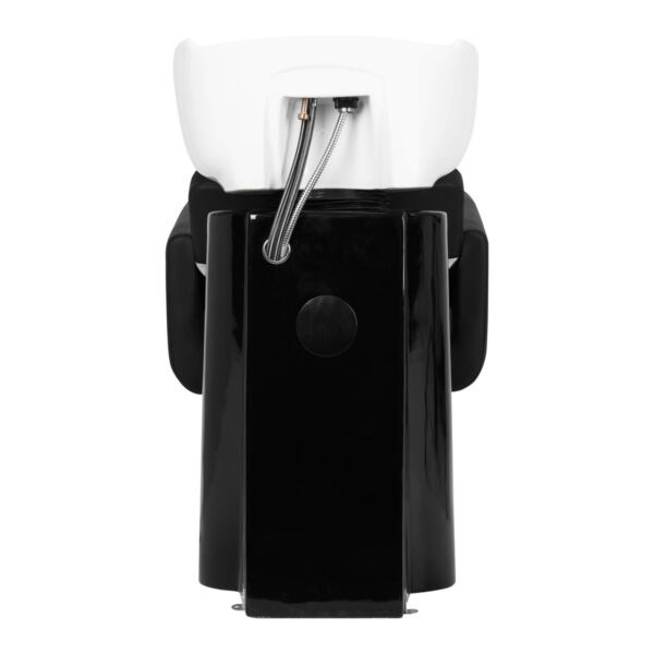 Spălător coafor Gabbiano Helsinki cu cuvă albă reglabilă, negru, negru, imaginea 4
