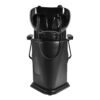 Spălător coafor Gabbiano Madrid cu cuvă neagră reglabilă, negru, negru, imaginea 3