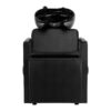 Spălător coafor Gabbiano Modena negru cu armături negru mat, negru, imaginea 3