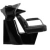 Spălător coafor Gabbiano Patrizio cu cuvă ceramică neagră reglabilă, negru, imaginea 3