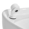Spălător coafor Gabbiano Porto cu cotiere și armături albe, negru, imaginea 7 Spălător coafor Gabbiano Porto cu cotiere și armături albe, negru, imaginea 7