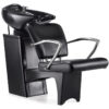 Spălător coafor Gabbiano Q-2278 cu tapițerie din piele ecologică, negru, negru, imaginea 2