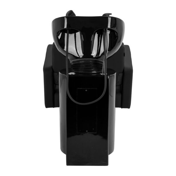 Spălător coafor Gabbiano Vitoria minimalist, cu cuvă reglabilă, negru, imaginea 3