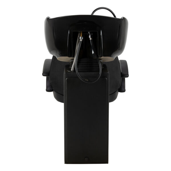 Spălător coafor Hair System Borneo negru cu armături cromate, negru, imaginea 3