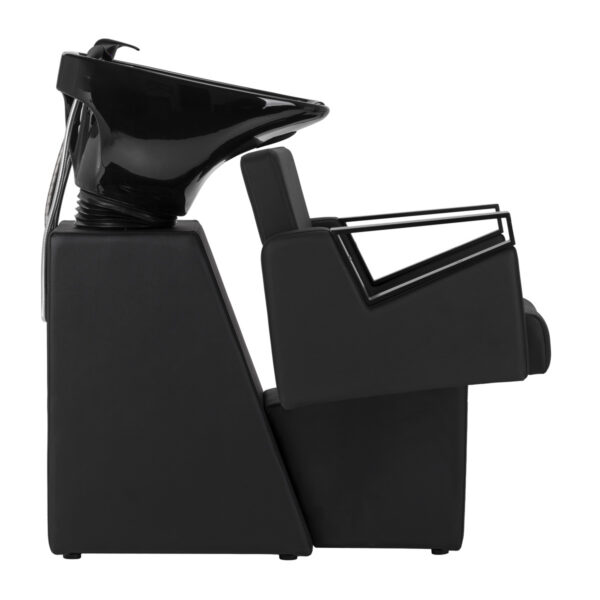 Spălător coafor Hair System Duplex Noir cu cuvă neagră reglabilă, imaginea 4