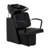 Spălător coafor Hair System Edge Noir cu cotiere curbate, imaginea 1