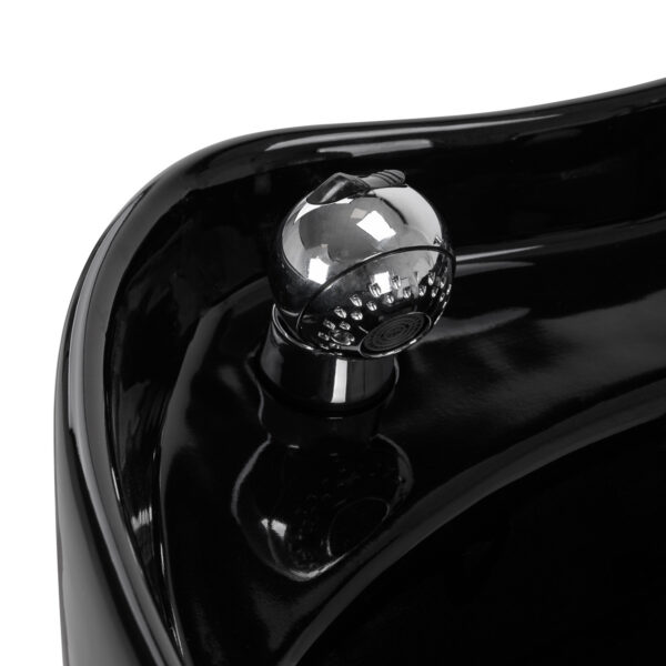 Spălător coafor Hair System Edge Noir cu cotiere curbate, imaginea 6