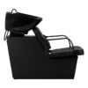 Spălător coafor Hair System Komodo cu cuvă ceramică neagră, negru, imaginea 4