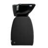 Spălător coafor Omega Aqualina fără scaun, cu raft, negru, imaginea 3