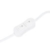 Stâlp barber luminos BB-02, auriu, mare, cu cilindru rotativ, imaginea 3
