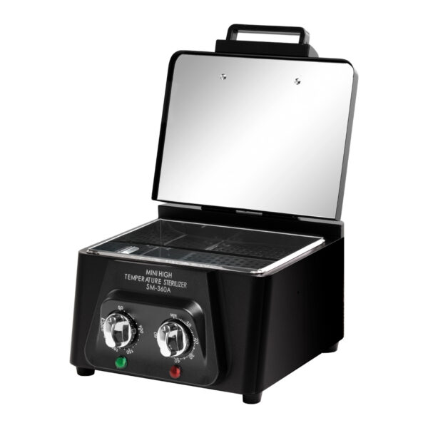 Sterilizator cu aer cald SM-360A pentru ustensile, negru, negru, imaginea 2