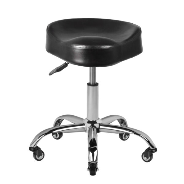 Taburet salon Gabbiano A450 negru, negru, imaginea 2
