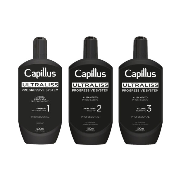 Tratament păr Capillus Ultraliss Nanoplastia, set 3 x 400 ml, imaginea 1