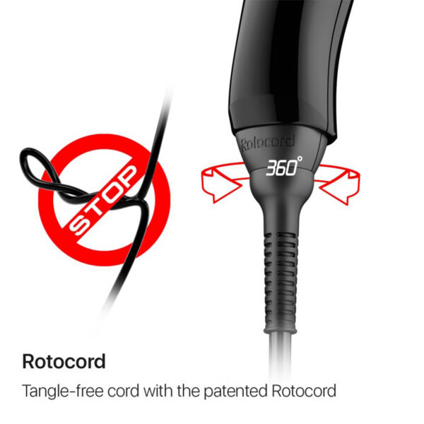 Uscător păr profesional Valera SU 8700 Ionic 2400 W cu cablu Rotocord, gri, imaginea 2